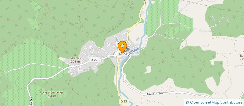 localisation de l'entreprise MONSIEUR BRICE BOITEUX à CABASSE