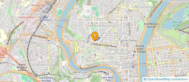 localisation de l'entreprise MONSIEUR BRICE BOUSTA  LYON 4EME