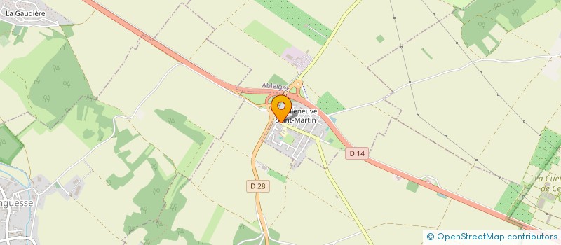 localisation de l'entreprise MONSIEUR BRICE BUOSI  ABLEIGES