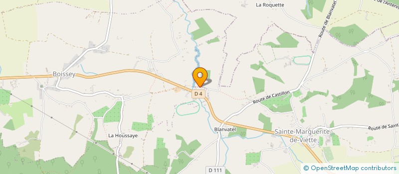 localisation de l'entreprise MONSIEUR BRICE CAHAGNIET  SAINT-PIERRE-EN-AUGE