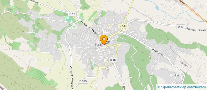 localisation de l'entreprise MONSIEUR BRICE CAMELI à EGUILLES