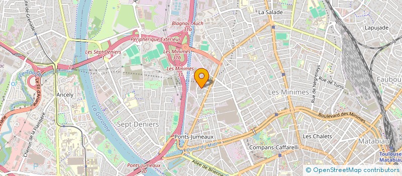 localisation de l'entreprise MONSIEUR BRICE CAPDEPON à TOULOUSE