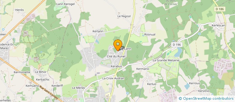localisation de l'entreprise MONSIEUR BRICE CAPELLE à ELVEN