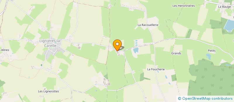 localisation de l'entreprise MONSIEUR BRICE CARTIER  VILLENEUVE EN PERSEIGNE