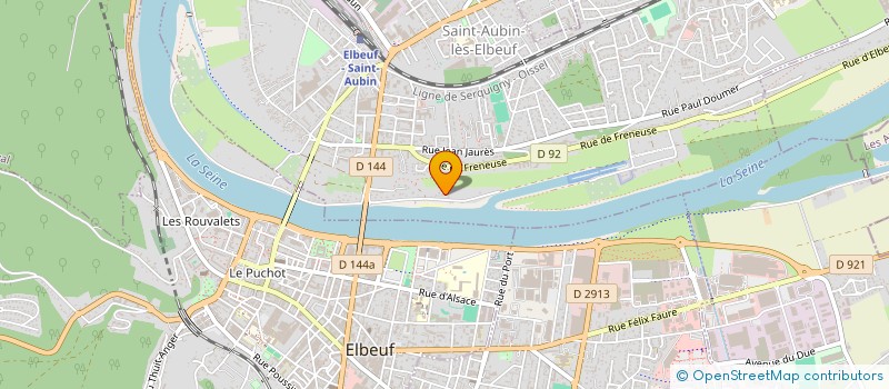 localisation de l'entreprise MONSIEUR BRICE CHARAUDIE  SAINT-AUBIN-LES-ELBEUF