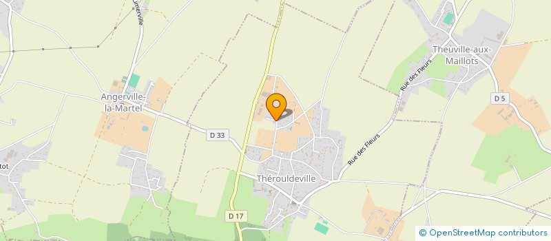 localisation de l'entreprise MONSIEUR BRICE CHARPENTIER  THEROULDEVILLE