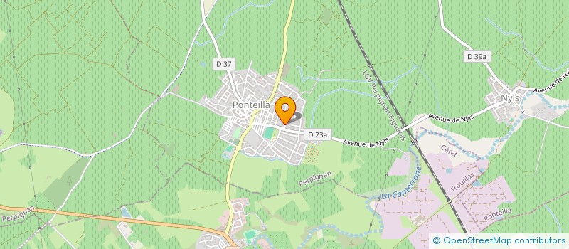 localisation de l'entreprise MONSIEUR BRICE CHEVELU  PONTEILLA