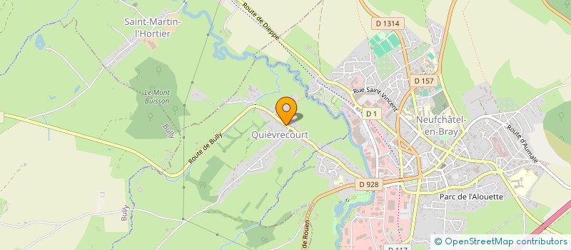 localisation de l'entreprise MONSIEUR BRICE CLANCE  ESCLAVELLES