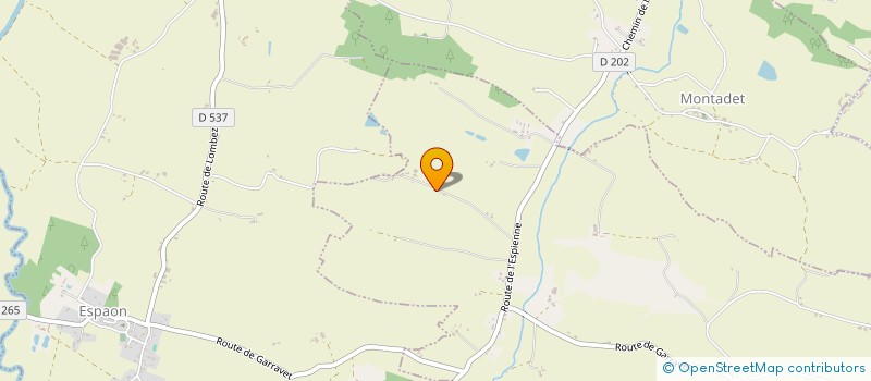 localisation de l'entreprise MONSIEUR BRICE CORREGE  GARRAVET