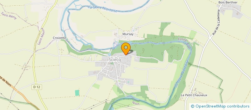 localisation de l'entreprise MONSIEUR BRICE CRETIN  SCIECQ