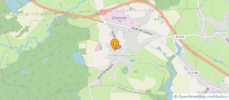 localisation de l'entreprise MONSIEUR BRICE DAGON  MAGNY-DANIGON