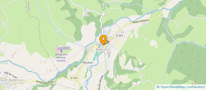 localisation de l'entreprise MONSIEUR BRICE DE ROLL MONTPELLIER  ARAMITS