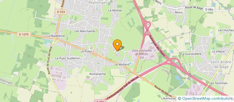 localisation de l'entreprise MONSIEUR BRICE DE SIETER  SAINT-JULIEN-EN-GENEVOIS