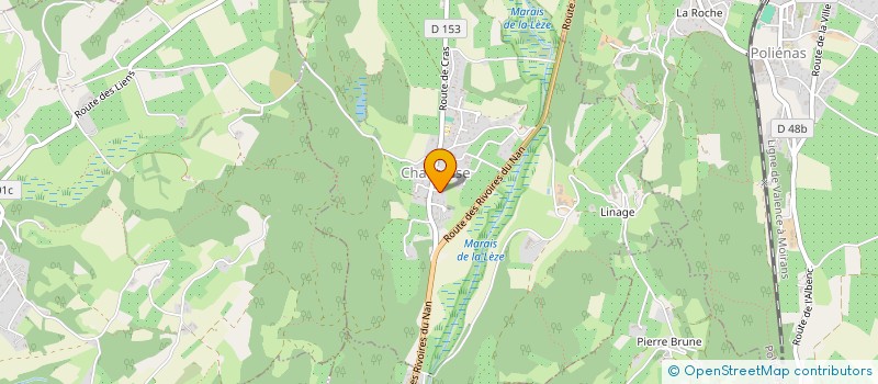 localisation de l'entreprise MONSIEUR BRICE DENAEYER  CHANTESSE