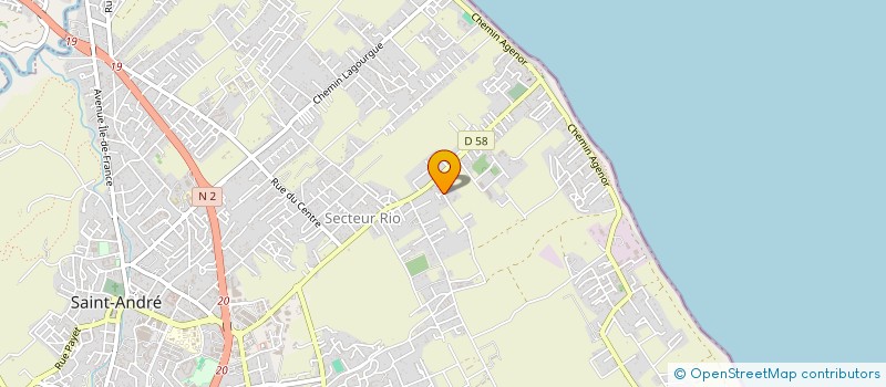 localisation de l'entreprise MONSIEUR BRICE DENIS MAILLOT  SAINT-BENOIT