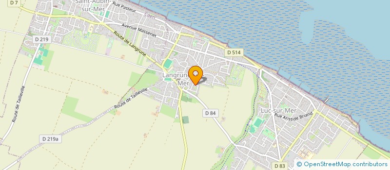 localisation de l'entreprise MONSIEUR BRICE DEPREUVE  LANGRUNE-SUR-MER