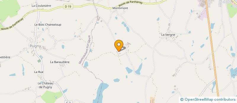 localisation de l'entreprise MONSIEUR BRICE DIGUET  LA CHAPELLE-SAINT-LAURENT