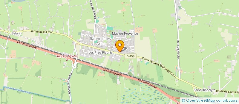 localisation de l'entreprise MONSIEUR BRICE DOURCIN  ARLES