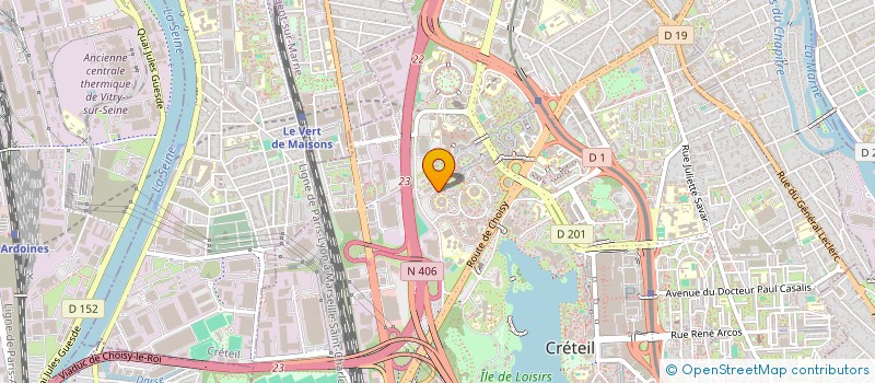 localisation de l'entreprise MONSIEUR BRICE DRAME  CRETEIL