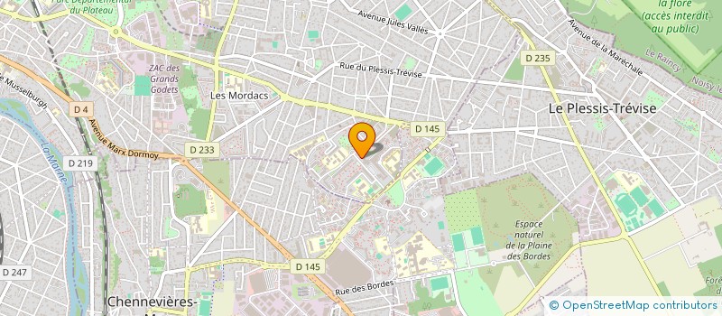 localisation de l'entreprise MONSIEUR BRICE DRO  CHAMPIGNY-SUR-MARNE