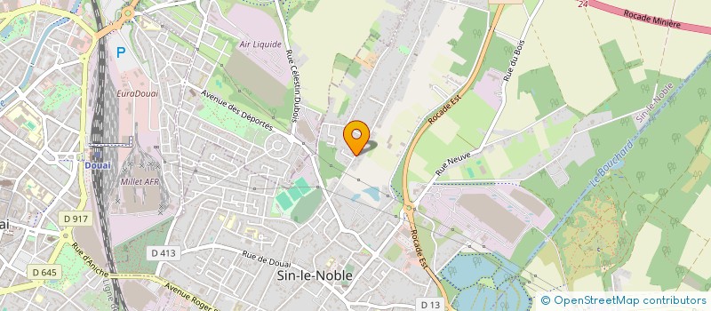 localisation de l'entreprise MONSIEUR BRICE DUEZ  SIN-LE-NOBLE