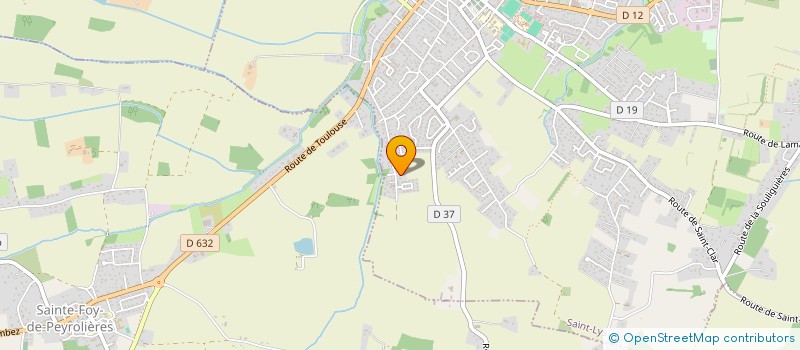 localisation de l'entreprise MONSIEUR BRICE DULAS  SAINT-LYS