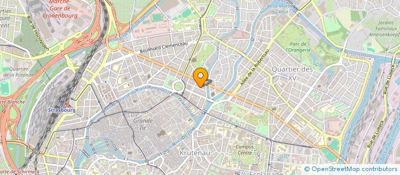localisation de l'entreprise MONSIEUR BRICE DUPUY à STRASBOURG