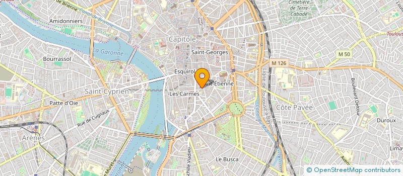 localisation de l'entreprise MONSIEUR BRICE DUSSAC à TOULOUSE