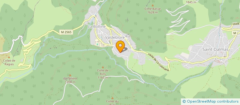 localisation de l'entreprise MONSIEUR BRICE ELIASSE  VALDEBLORE