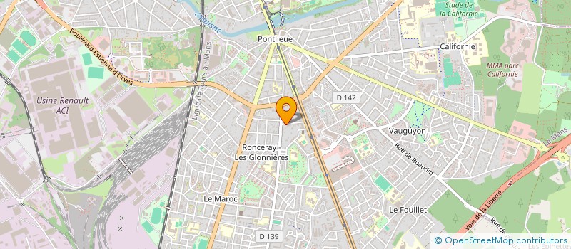 localisation de l'entreprise MONSIEUR BRICE ESSONGHE  LE MANS