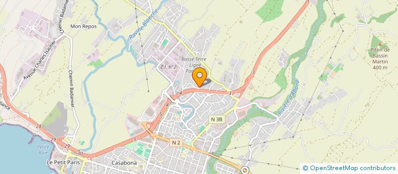 localisation de l'entreprise MONSIEUR BRICE FANTASQUE  SAINT-PIERRE