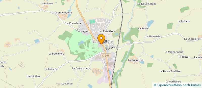 localisation de l'entreprise MONSIEUR BRICE FAUQUE  CHEMILLE-EN-ANJOU