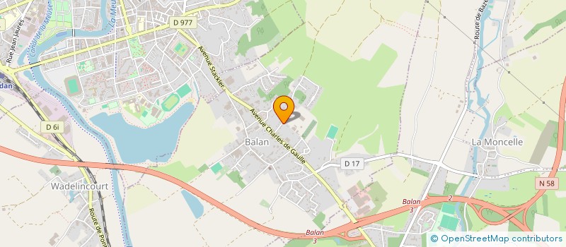 localisation de l'entreprise MONSIEUR BRICE FAYNOT  BALAN