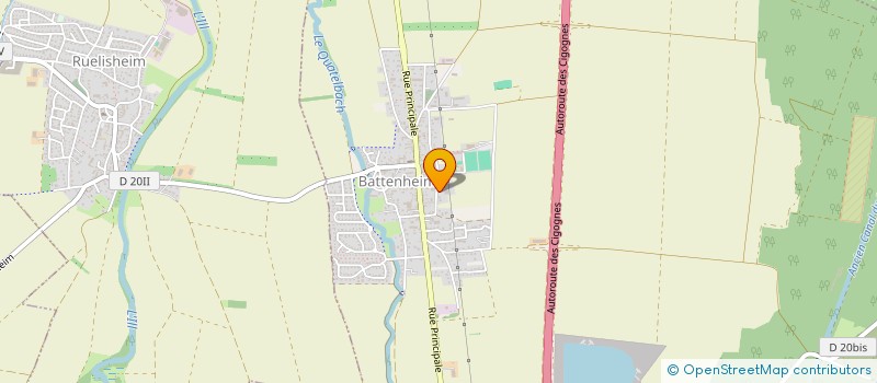 localisation de l'entreprise MONSIEUR BRICE FIORE  BATTENHEIM