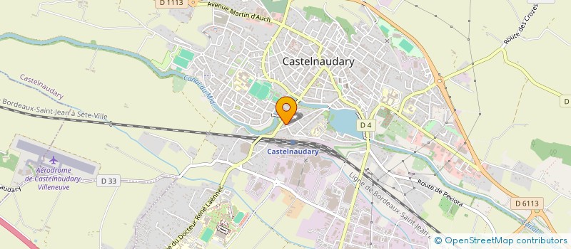 localisation de l'entreprise MONSIEUR BRICE FISCHER  CASTELNAUDARY