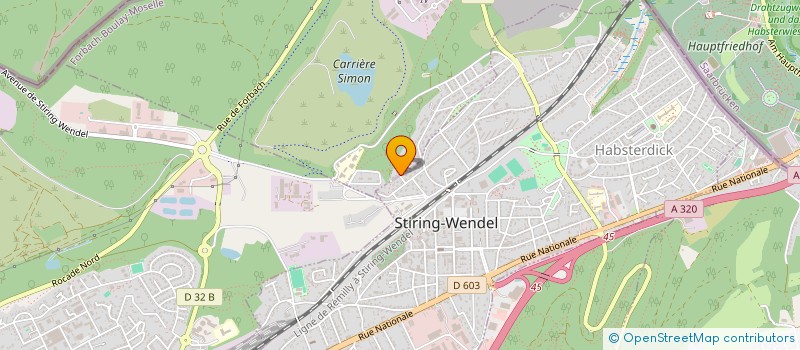 localisation de l'entreprise MONSIEUR BRICE FOUCHS  SCHNECK