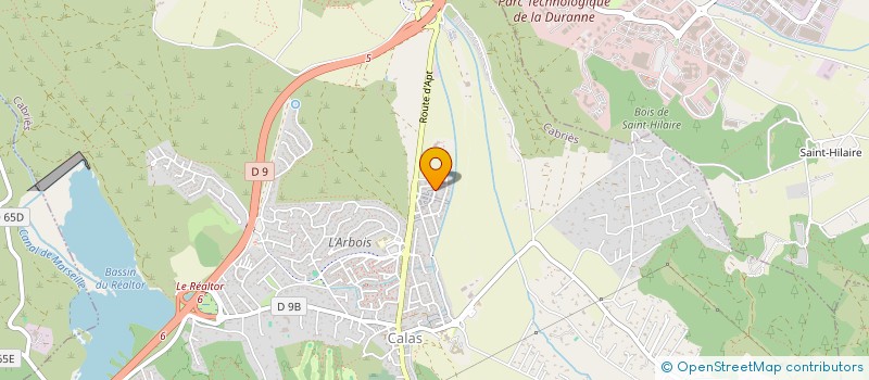 localisation de l'entreprise MONSIEUR BRICE FRENKEL  CABRIES