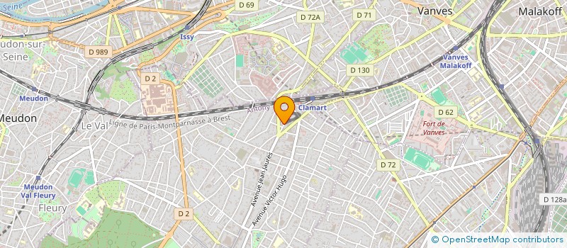 localisation de l'entreprise MONSIEUR BRICE FURNE à CLAMART