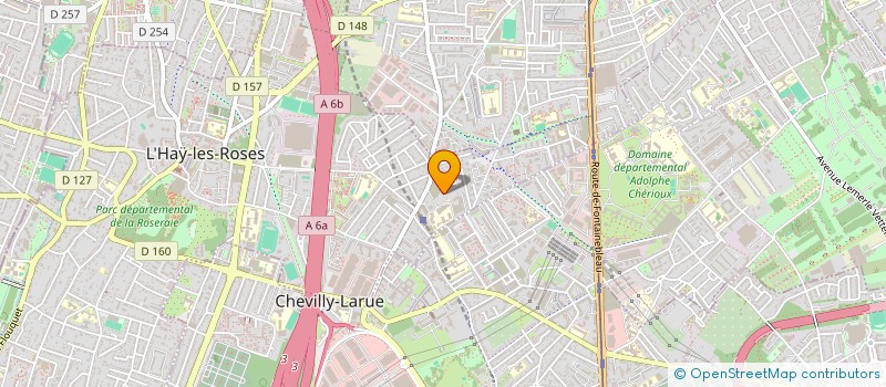 localisation de l'entreprise MONSIEUR BRICE GABO  L'HAY-LES-ROSES