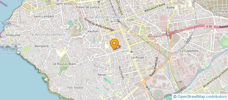 localisation de l'entreprise MONSIEUR BRICE GARCIN à MARSEILLE
