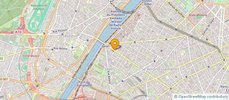 localisation de l'entreprise MONSIEUR BRICE GAUDIN  PARIS