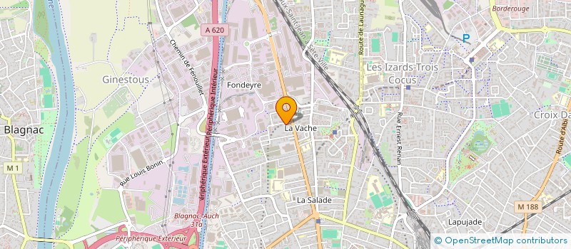 localisation de l'entreprise MONSIEUR BRICE GENRE à TOULOUSE