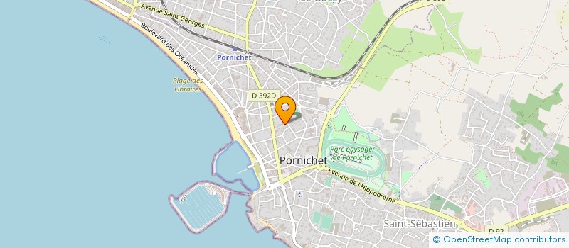 localisation de l'entreprise MONSIEUR BRICE GIRBAL à PORNICHET