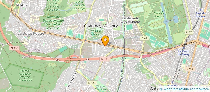 localisation de l'entreprise MONSIEUR BRICE GLOUNDE  CHATENAY-MALABRY