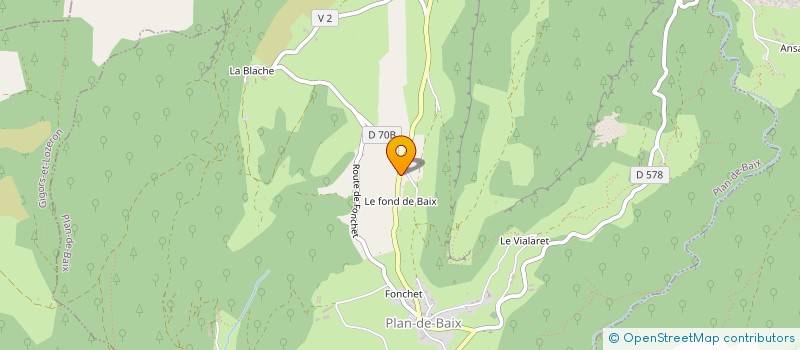 localisation de l'entreprise MONSIEUR BRICE GOUBAN  PLAN-DE-BAIX