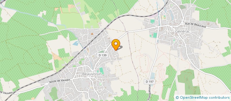 localisation de l'entreprise MONSIEUR BRICE GOUT  BEAUVOISIN