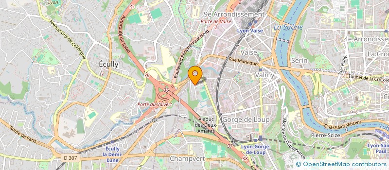 localisation de l'entreprise MONSIEUR BRICE GRIZONNET  LYON