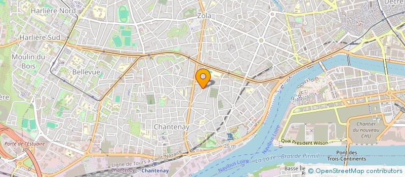 localisation de l'entreprise MONSIEUR BRICE GUGLIERMOTTE à NANTES