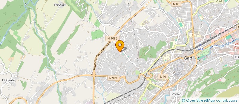 localisation de l'entreprise MONSIEUR BRICE GUINTRAND  GAP