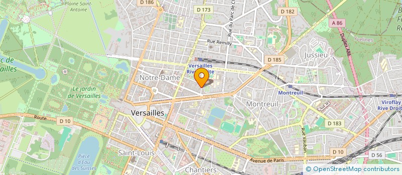 localisation de l'entreprise MONSIEUR BRICE HERAIN à VERSAILLES